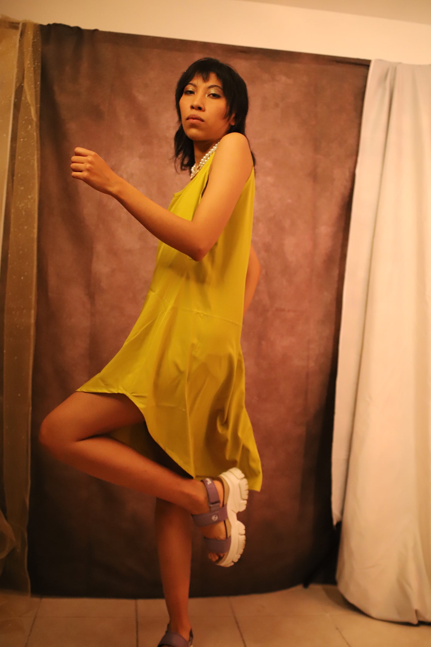 Vestido Sailor verde