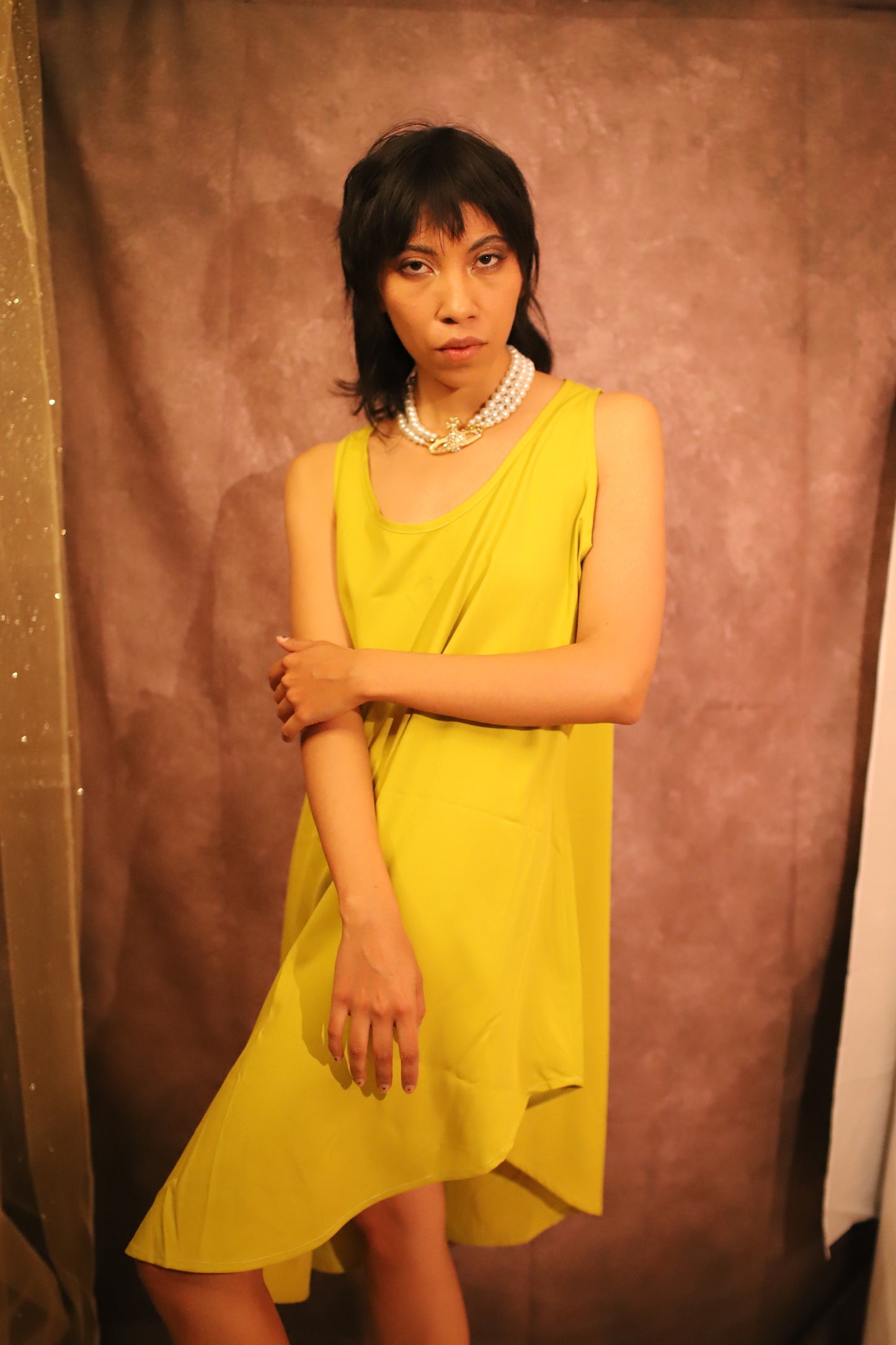 Vestido Sailor verde