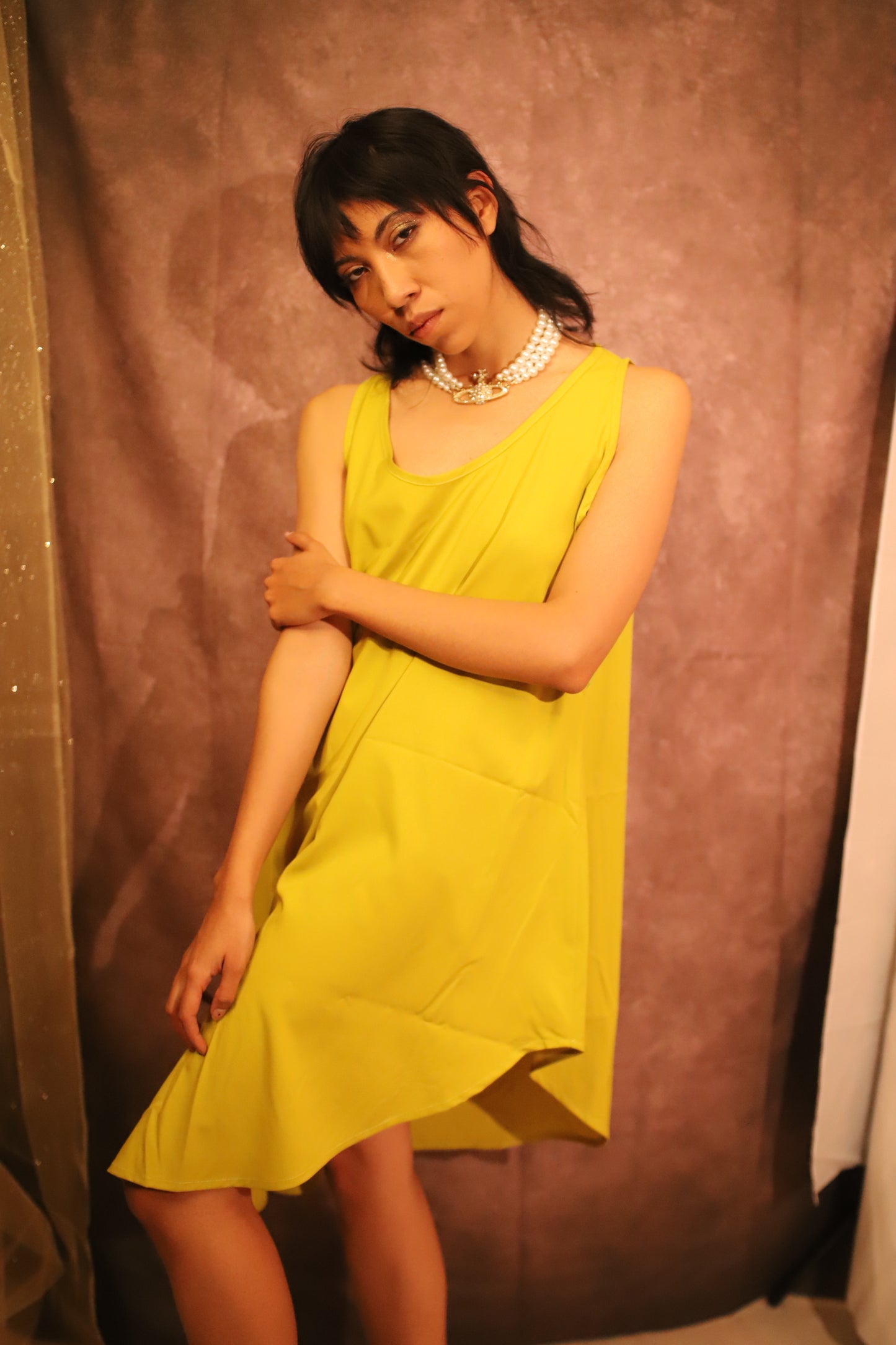 Vestido Sailor verde