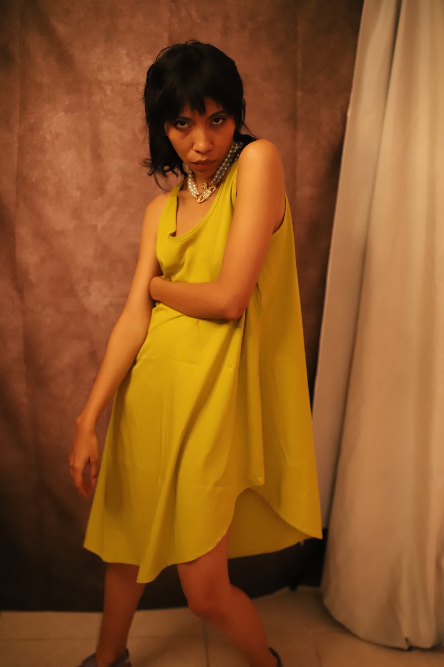 Vestido Sailor verde