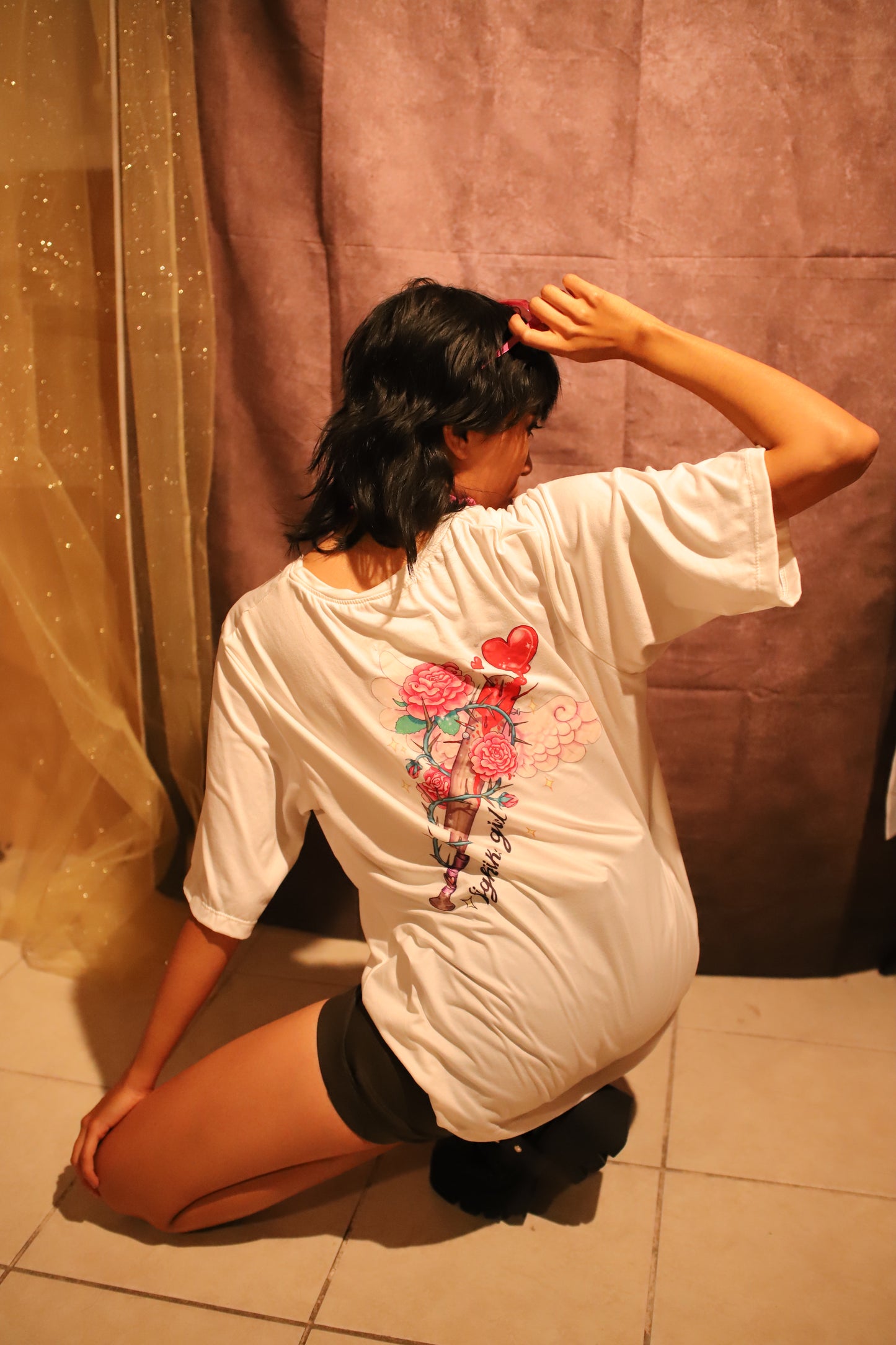 T-shirt Bate Blanca