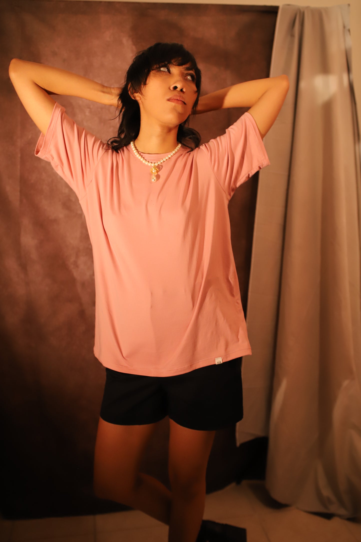 T-shirt Bate Rosa