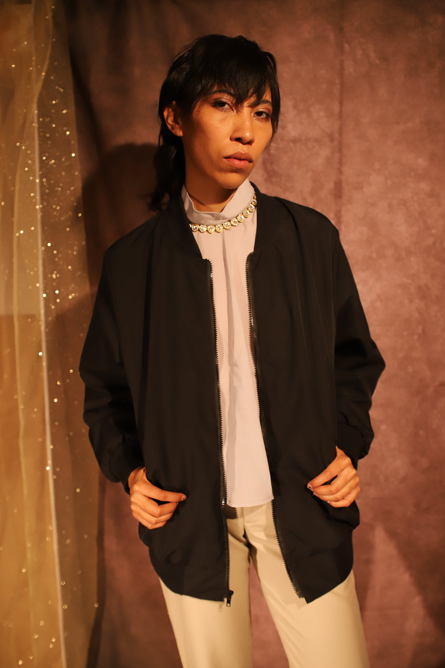 Chaqueta Bomber