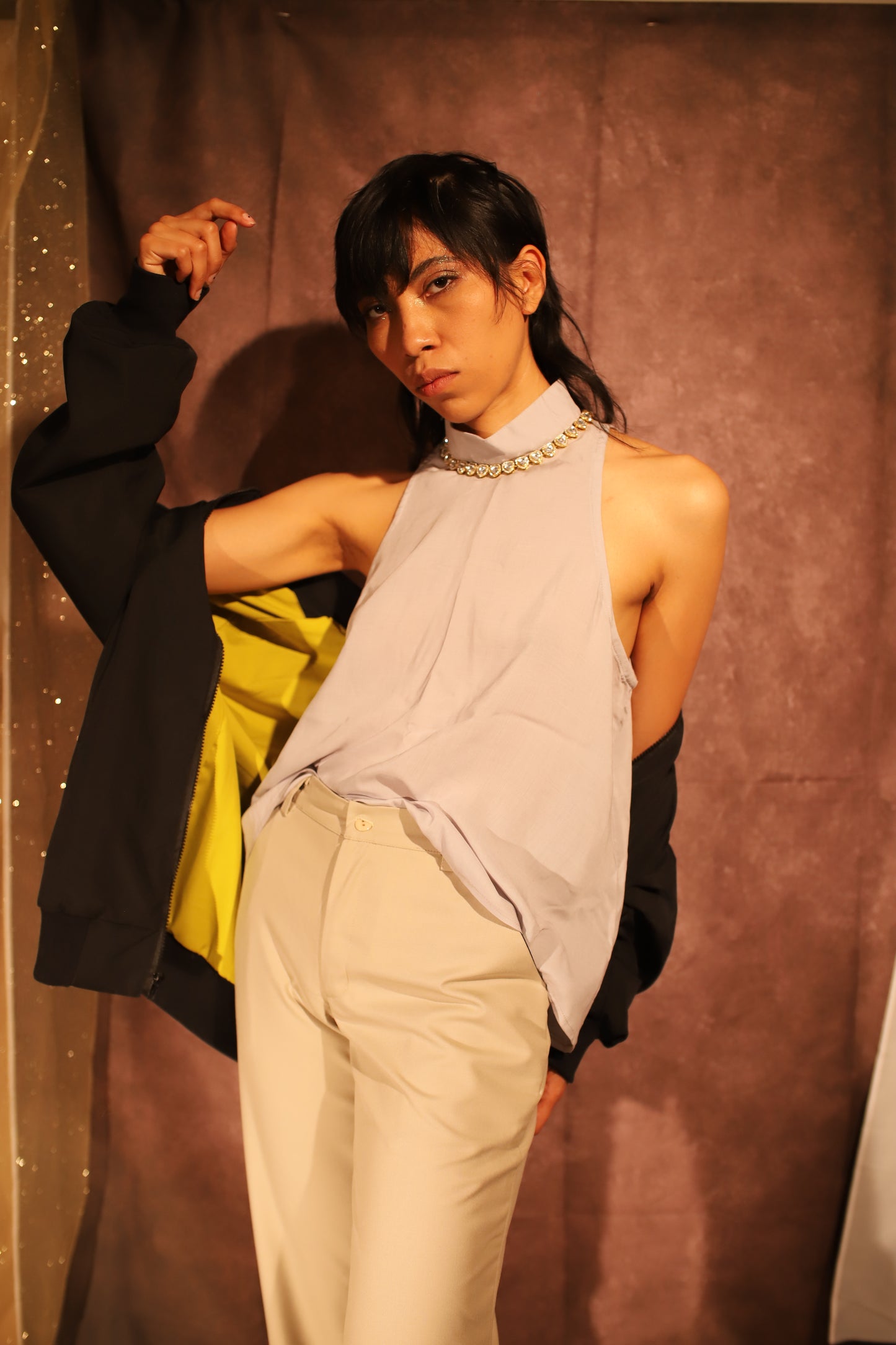 Pantalon de vestir Beige