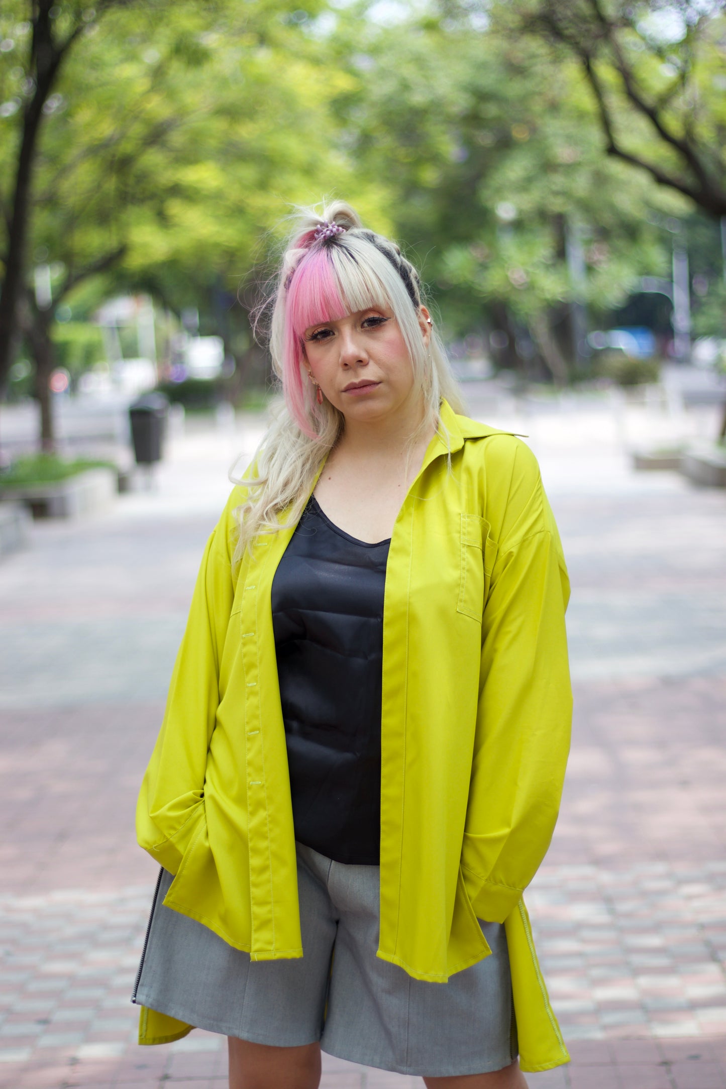 Blusa Asimétrica Verde