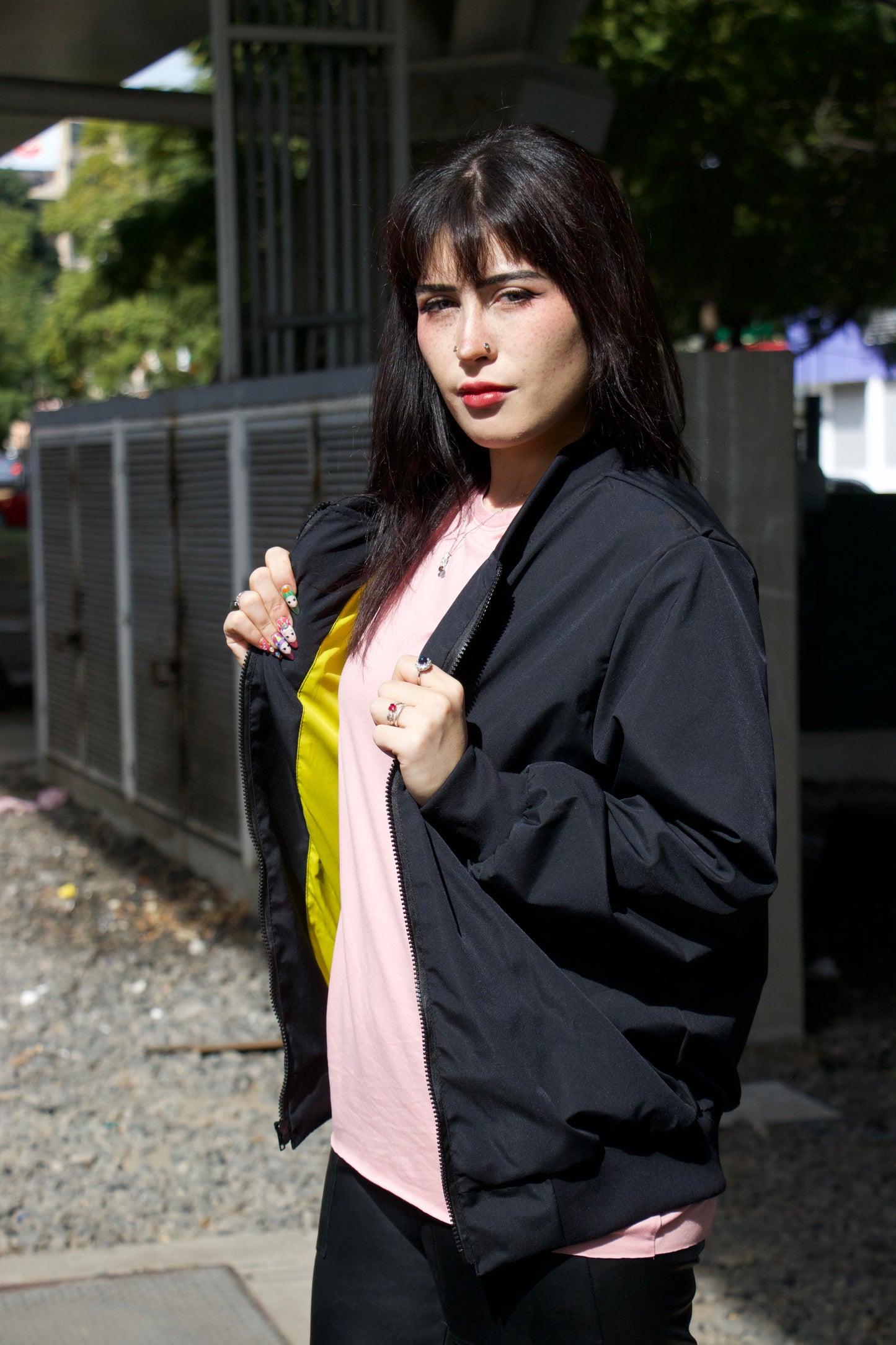 Chaqueta Bomber