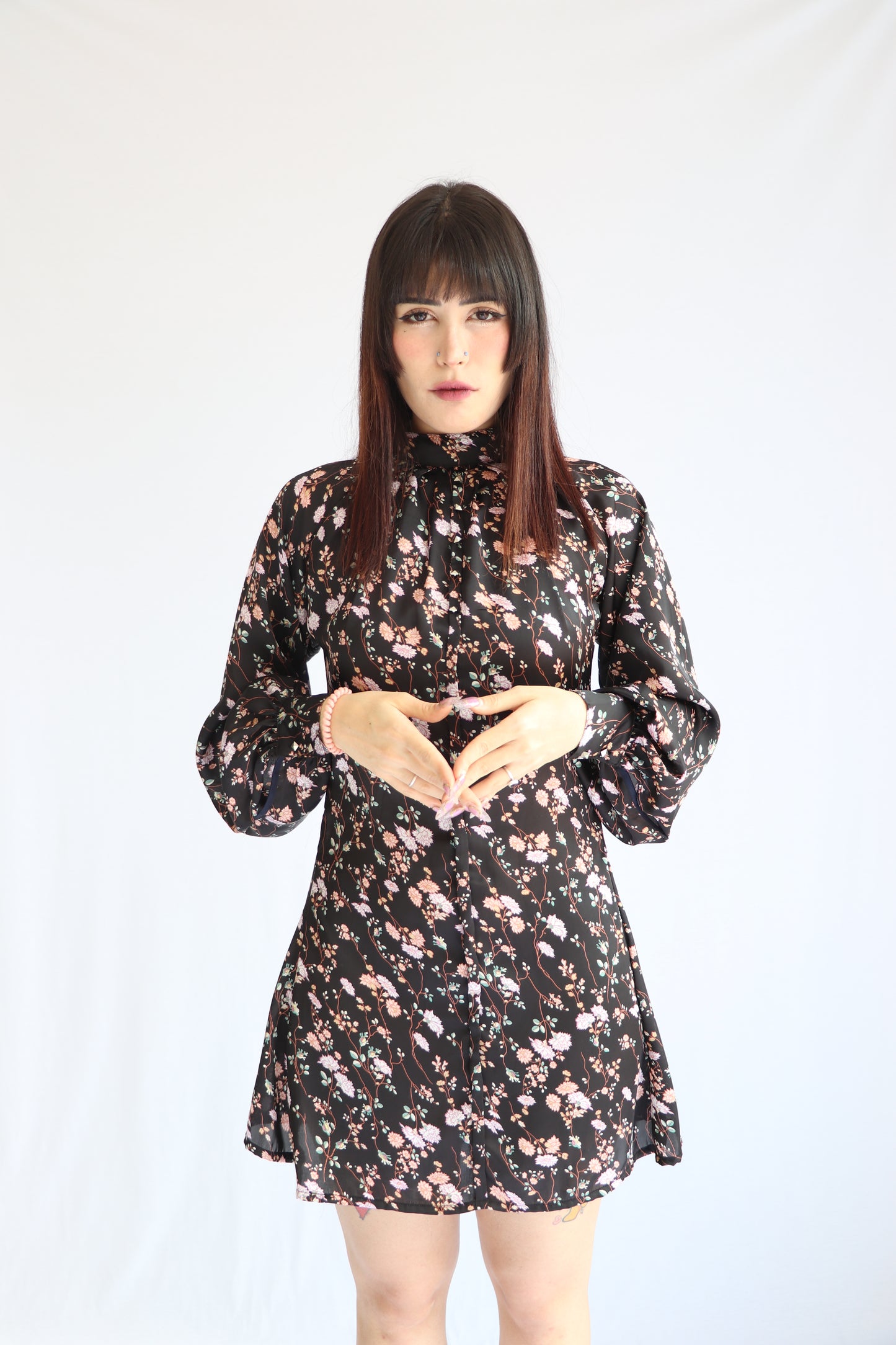 Vestido Yakuza Flower
