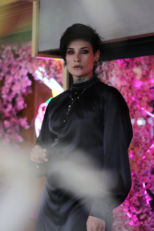 Vestido Yakuza Black